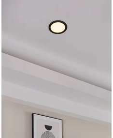 Eglo 31744 - LED fényerőszabályozható fürdőszobai lámpatest FUEVA-Z 10,5W/230V IP44 fekete