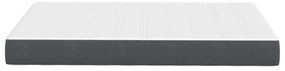 Zsebrugós Ágymatrac Sötétszürke Közepes 120x200x20 cm Szövet