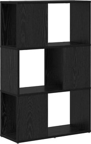 vidaXL TV szekrény garnitúra Fekete 60 x 24 x 94,5 cm Faanyag