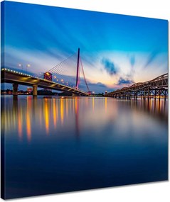 Vászonkép 40x40 Kilátás a hídra