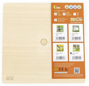 Fa képes kirakó puzzle Viga 9 db Ló
