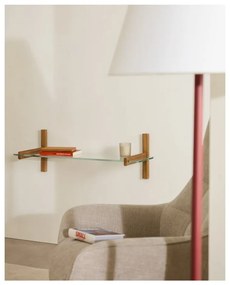 Üveg bútorelem - polc 90x10 cm Sitra – Kave Home