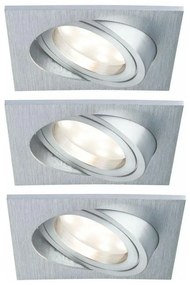 Paulmann Paulmann 92839 - KÉSZLET 3x LED/7W IP23 Fürdőszobai beépíthető lámpa COIN 230V W4375