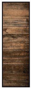 Cook &amp; Clean Wild Wood barna futószőnyeg, 50 x 150 cm - Zala Living