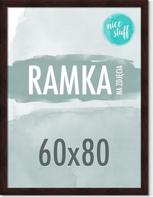 Képkeret 60x80 Képkeret Poszter Képkeret Wenge sötét Barna