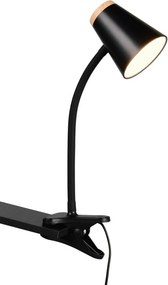 Trio PONGO R25831102 Asztali lámpa klipsszel 1x4.5w/led 3000k 500lm ip20