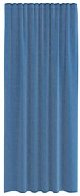 2 db királykék fátyolfüggönyök hurokkal 140x245 cm