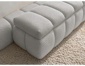 Világosszürke buklé pad – Bobochic Paris