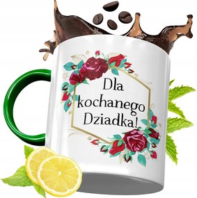 Zöld Bögre Nagypapának Születésnapi Ajándék fényképes nyomtatással