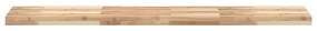 4 db kezeletlen tömör akácfa függőpolc 160 x 30 x 4 cm