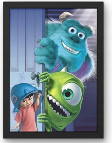 Poszter a gyerekszobába Szörnyek és társai A4-es méret