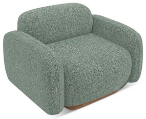 Világoszöld fotel Ailani – Makamii