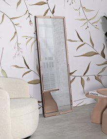 Fali tükör berlin rózsaszín 55x2x150 ( belső tükör mérete 49x144)cm