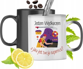 Színváltós Mágikus Bögre Horgászoknak