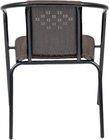 Napoli kerti szék barna