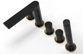 Fürdőkád csaptelep Rea ICON Black Matt