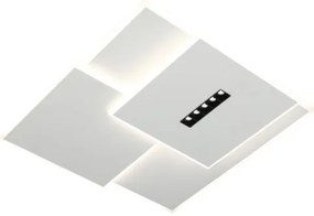 LED Dimmelhető mennyezeti lámpa LED/95W/230V 3000-6500K fehér + távirányítás