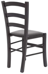 Sára Étkezőszék műbőr ülőrésszel wenge - 2db N