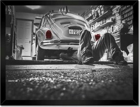 Poszterek keretben 40x30 Én magam javítom a Vw Bogár