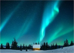 Kép - Aurora Borealis (70x50 cm)