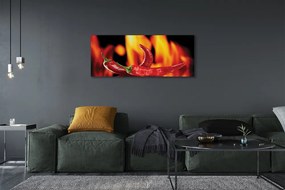 Canvas képek csípős paprika 140x70 cm