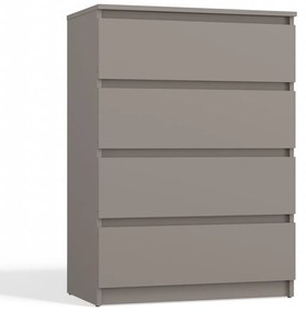 Faenza M4 fiókos szekrény, 70x97x40 cm, agyag színű