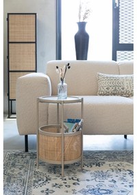 Kerek tárolóasztal ø 30 cm Makoto – White Label