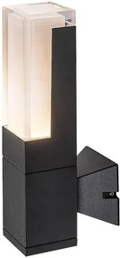 RÁBALUX 77126 DARVAS Modern Kültéri Fali Lámpa Fekete IP44