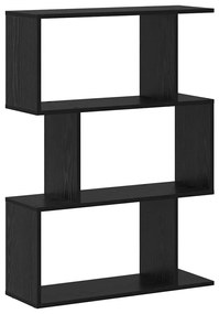 Könyvespolc Szürke 70 x 14 x 97 cm Faanyag