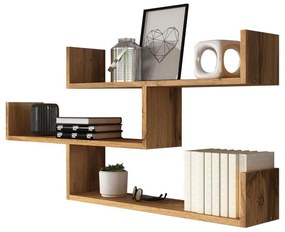 Fali polc TRIO 55x119 cm wotan tölgy