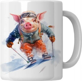 Bögre Malac Síelés Ajándék Malac Rajongóknak Malac