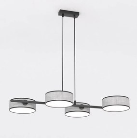 Emibig modern függeszték drumz fekete szürke emi1564/4