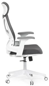 Fehér irodai szék hintamechanikával. KA-S247 WT