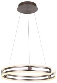 ITALUX MD17016002-1E KIARA Modern Led Függesztett Lámpa Grafit LED IP20