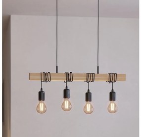 Eglo 43512 - TOWNSHEND kábeles csillár 4xE27/60W/230V