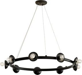 ELSTEAD KL-PALTA9-BK PALTA Modern Csillár Fekete E14 IP20