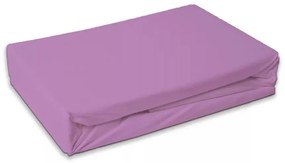 Lila Lilac frottír gumis lepedő 180x200 cm