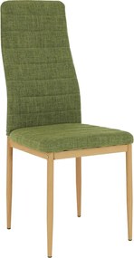 Szék, zöld szövet/bükk, COLETA NOVA