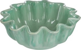 MARINA kerámia dekortál 20 cm , türkiz