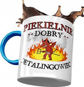 Kék Bögre Kiskereskedőknek Pokolian Jó Nyomtatott Fotóval