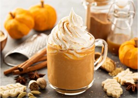 Kép - Tök latté (70x50 cm)