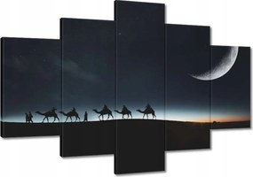 Festmények 120x80 A karaván éjszaka tolózár