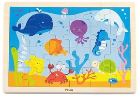 Gyermek fa kirakó puzzle Viga óceán