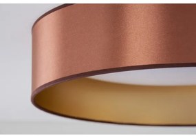 Duolla - LED Mennyezeti lámpa ROLLER LED/24W/230V átm. 45 cm réz/arany