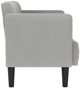 vidaXL felhőszürke szövet loveseat kanapé 111 cm