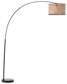 Brilliant - WILEY állólámpa 1xE27/60W/230V fekete/bézs