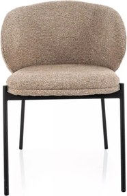 Kioto étkezőszék bézs/fekete