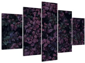 Sötétvörös levelek képe (150x105 cm)