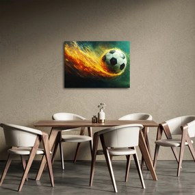 Kép - Focilabda repülés közben (70x50 cm)