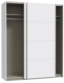 KARO gardróbszekrény 170x210 cm fehér